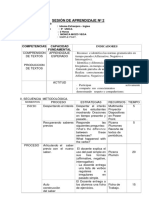 Sesion de Aprendizaje Simple Past