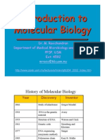 Introduction To Molecular Biology