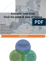 Eurozone Debt Crisis From The Point of View of Greece: Group 10