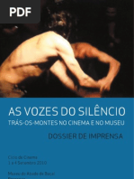 As Vozes Silencio Dossier de Imprensa