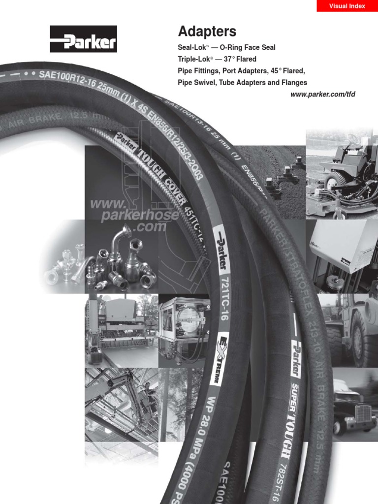 Catalogo de Conectores Hidraulicos PARKER PDF | PDF