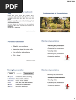 How to become better at giving oral presentations