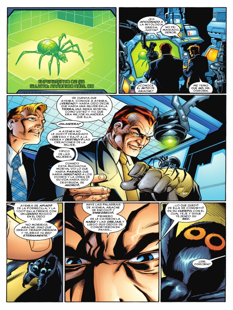 Marvel Integral. Ultimate Spiderman 1 - Origen | PDF | Hombre araña | Atenea
