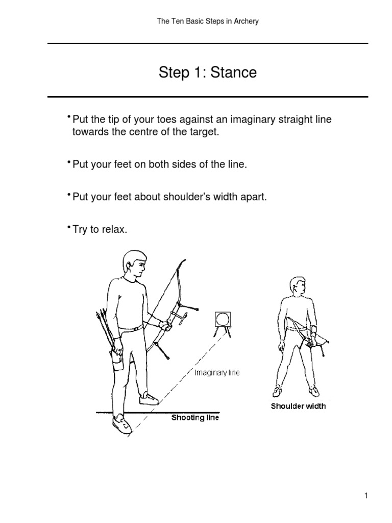 Ten Steps to Perfect Archery Shots | PDF