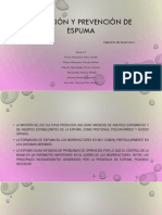 Detección y Prevención de Espuma