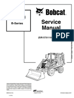 Bobcat B300 Loader Backhoe Service Repair Manual SN 573111001 AND Above PDF