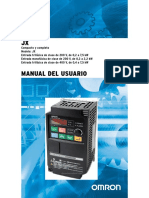 OMRON VARIADOR JX+Manual - Variador PDF