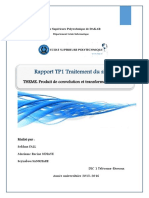 Tp1 Traitement Du Signal