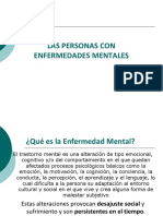 Las personas con enfermedades mentales: causas, tipos y tratamiento