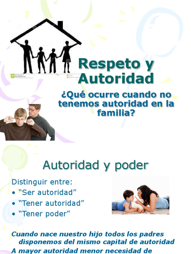 Autoridad y Respeto en la Familia | PDF | Familia | Vida