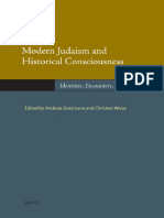 Andreas - Gotzmann, - Christian - Wiese - Modern - Judaism - and - Historical - Consciousness - Identities, - Encounters, - Perspectives (2007) PDF