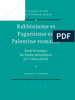 Emmanuel - Friedheim - Rabbinisme - Et - Paganisme - en - Palestine - Romaine (2006) PDF