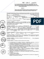 Ds 001 2017 Minedu Norma de Contratacion Docente 2017 PDF