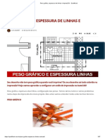 Peso GR - Fico, Espessura de Linhas e Impress - O! - Qualificad PDF