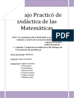 Resolución de problemas en Matemáticas en Nivel Inicial