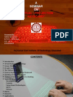 "Virtual / Projection Keyboard": Raj Kumar Goel Institute of Technology, Ghaziabad