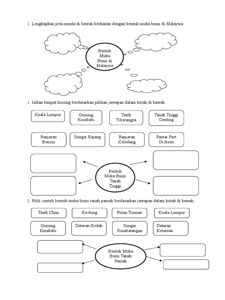 Bentuk Muka Bumi  PDF