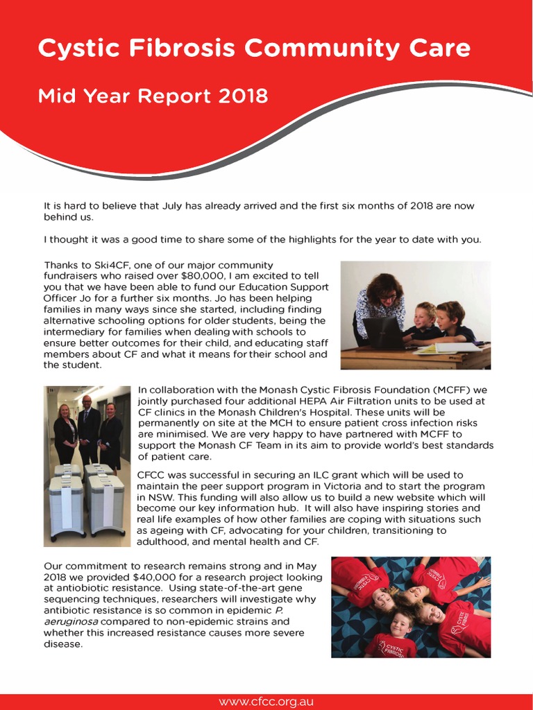 CFCC 2018 Mid Year Report | PDF | Antimicrobial Resistance | Public Health