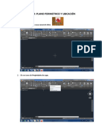 Plano Perimetrico y Ubicacion Autocad 2016