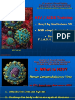 HIV / AIDS Training: - Req'd by Northshore SD - NSD Adopted Curriculum - Based On