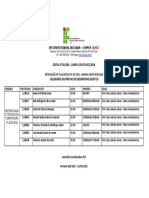 Calendário Das Provas de Desempenho Didático - Retificado