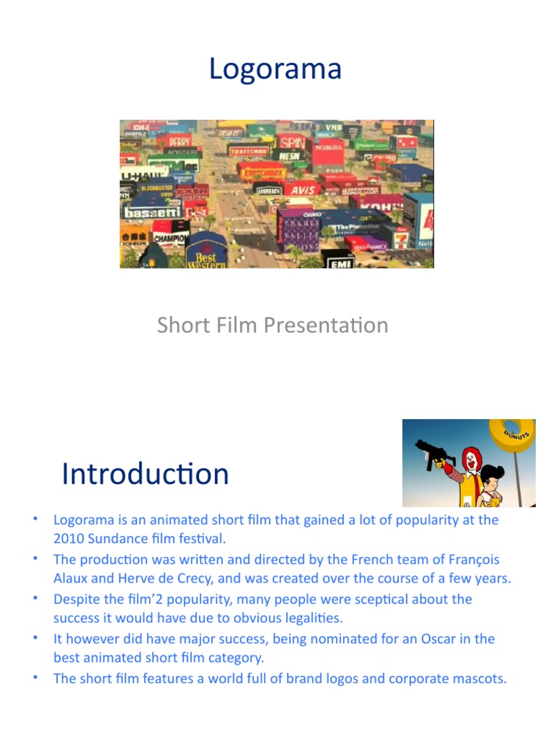 Logorama Presentation Pdf