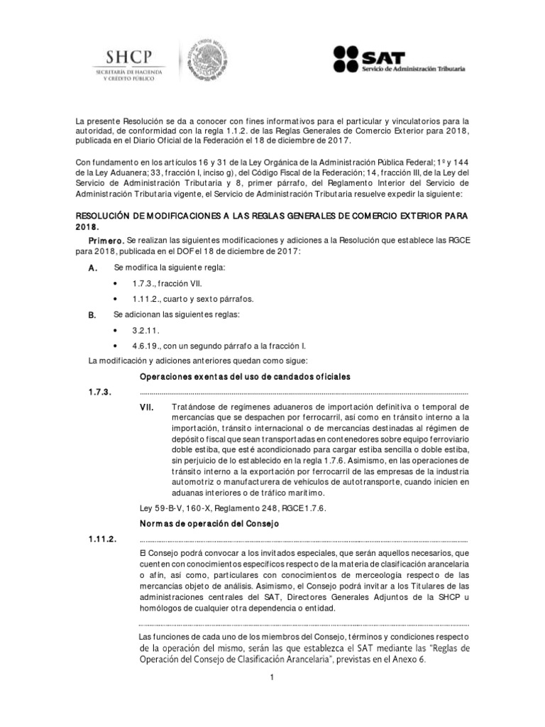 Ley De Comercio Exterior Y Su Reglamento 2018 Ley Compartir