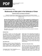 Download Biodiversity of Date Palm in the Sultanate of Oman by Al-Yahyai SN3830002 doc pdf