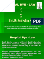 Hospital Bye - Law