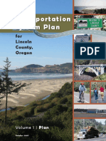 Transportation Plan Summary for Lincoln County