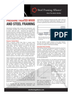 And Steel Framing: Pressure Treated Wood