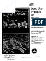 Land Impacts of Rapid Transit: Implications of Recent Experience Executive Summary December 1977