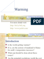 Global Warming: For More Detail Visit