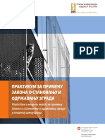 Praktikum Za Primenu Zakona o Stanovanju I Održavanju Zgrada PDF