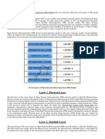 Layer 1. Physical Layer: Seven Layers of Open Systems Interconnection (OSI) Model