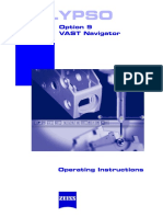 CALYPSO VAST Navigator: Operating Instructions
