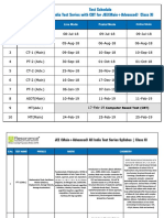 Aits Jee M A CBT Class Xi v1