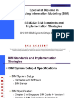 SBM383 - Unit 02 - BIM Standards Guidelines