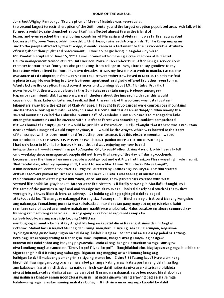 Home of the ashfall analysis picture