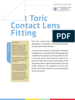 Soft Toric Contact Lens Fiting