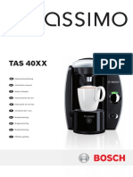 Tassimo T40-T42 Instrucciones de Uso-ESP