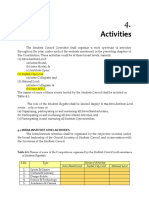 Student Activity Framework