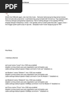 Download Setting Mikrotik 2 Line Untuk Warnet by arijm1707 SN38303778 doc pdf