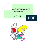 Pre- and Intermediate Grammar Tests