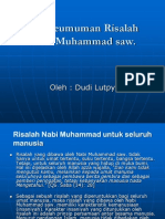 Ciri Umum Risalah Muhammad