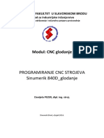 Podloge Za Vjezbe Sinumerik840D Glodanje PDF