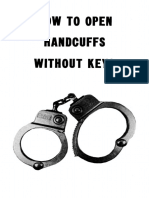 How To Open Handcuffs Without Keys - Desert Publications PDF