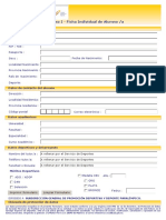 Ficha individual de alumno deportista CEU