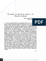 BERGADÁ, M.M. - El aporte de Francisco Suáres a la filosofía moderna.pdf
