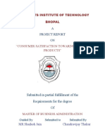 Technocrats Institute of Technology Bhopal: A Project Report ON
